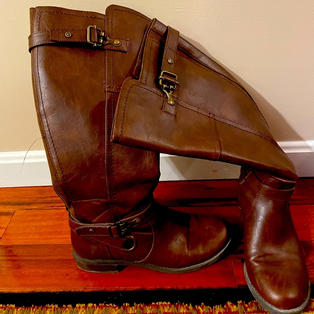 Guess Size 8 Calf Boots